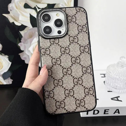 Luxe Fabric Sparkle surround iPhone case-s2 mysite
