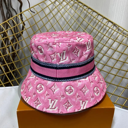 Luxury Monogram Webbing Bucket Hat-s2 mysite