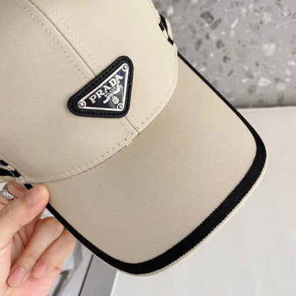 Fashion Triangle Logo Baseball Cap | Luxury Designer Cotton Hat-s2 mysite