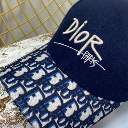 Vintage Oblique Wool Baseball Cap | Luxury Designer Hat-s2 mysite