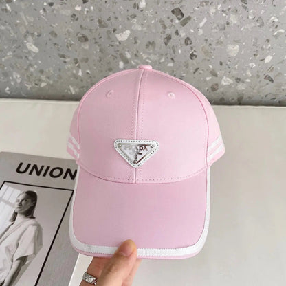 Fashion Triangle Logo Baseball Cap | Luxury Designer Cotton Hat-s2 mysite