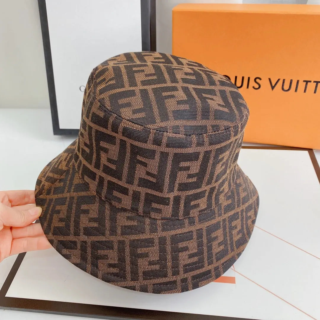 Luxury FF Monogram Bucket Hat | Luxury Designer Zucca Hat-s2 mysite