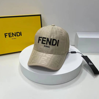 Luxury FF Monogram Baseball Cap | Luxury Designer Canvas Hat-s2 mysite