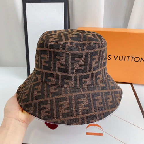 Luxury FF Monogram Bucket Hat | Luxury Designer Zucca Hat-s2 mysite