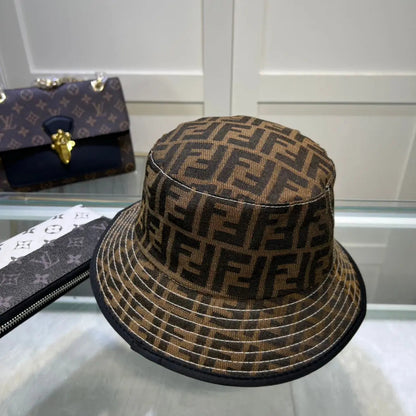 Luxury FF Monogram Bucket Hat-s2 mysite