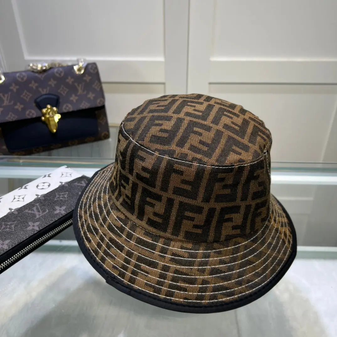 Luxury FF Monogram Bucket Hat-s2 mysite