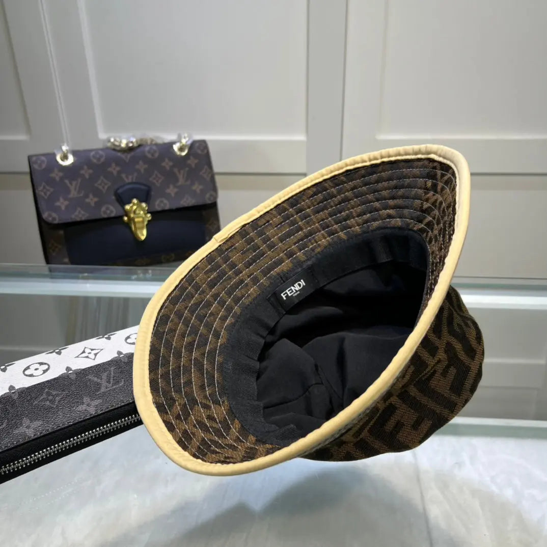 Luxury FF Monogram Bucket Hat-s2 mysite
