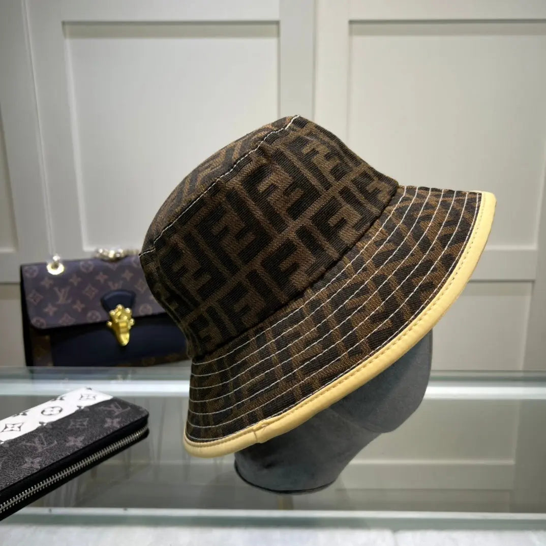 Luxury FF Monogram Bucket Hat-s2 mysite