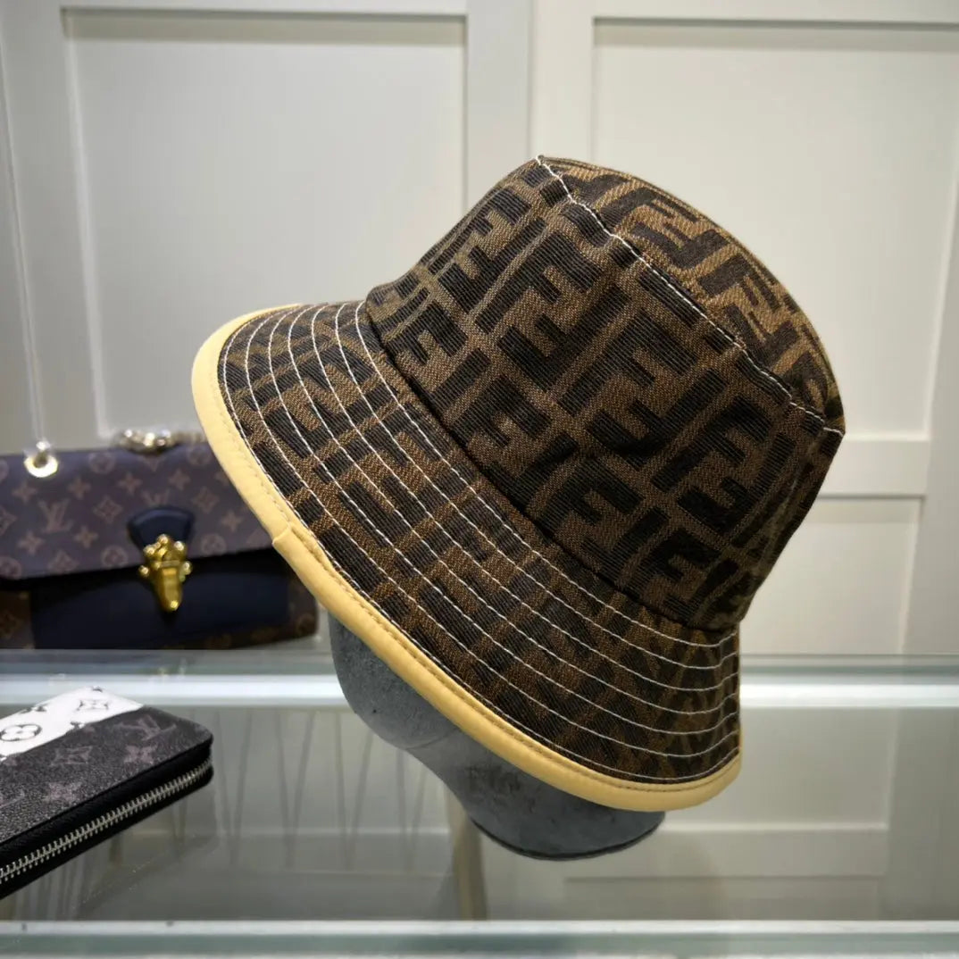 Luxury FF Monogram Bucket Hat-s2 mysite