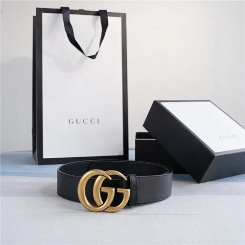 GG New Gold-Buckle Leather Belts for Men and Women-1 mysite