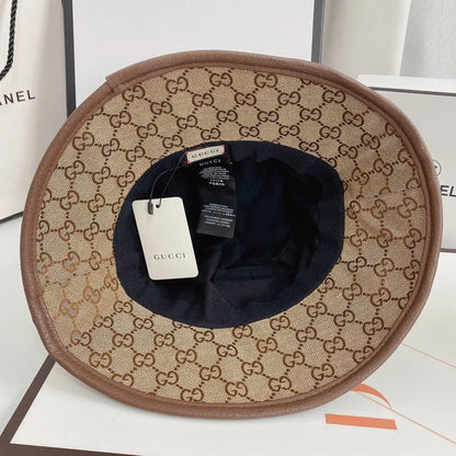 Classic GG Supreme Web Stripe Bucket Hat | Luxury Designer Hat-s2 mysite