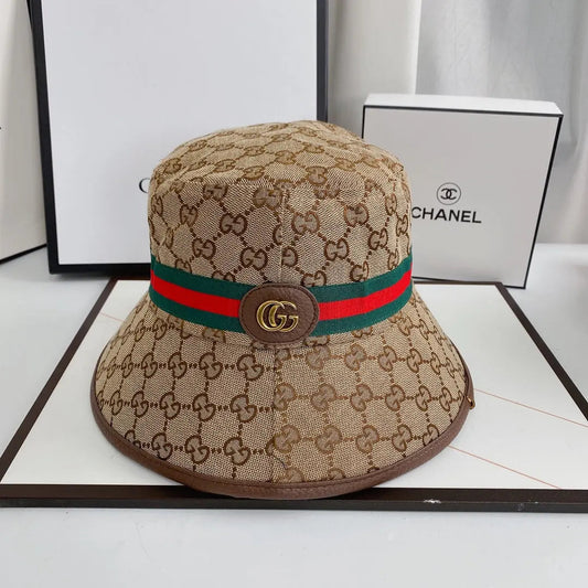 Classic GG Supreme Web Stripe Bucket Hat | Luxury Designer Hat-s2 mysite