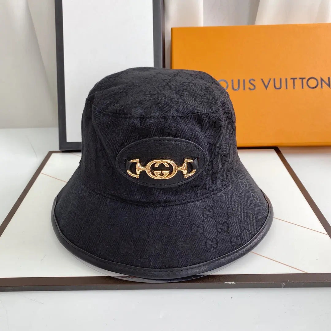 Classic GG Monogram Chain Bucket Hat-s2 mysite