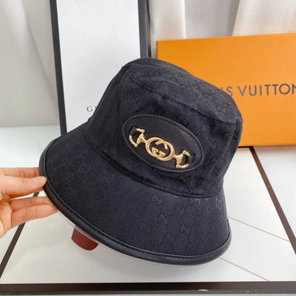 Classic GG Monogram Chain Bucket Hat-s2 mysite