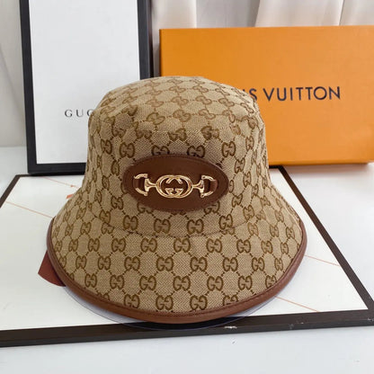 Classic GG Monogram Chain Bucket Hat-s2 mysite
