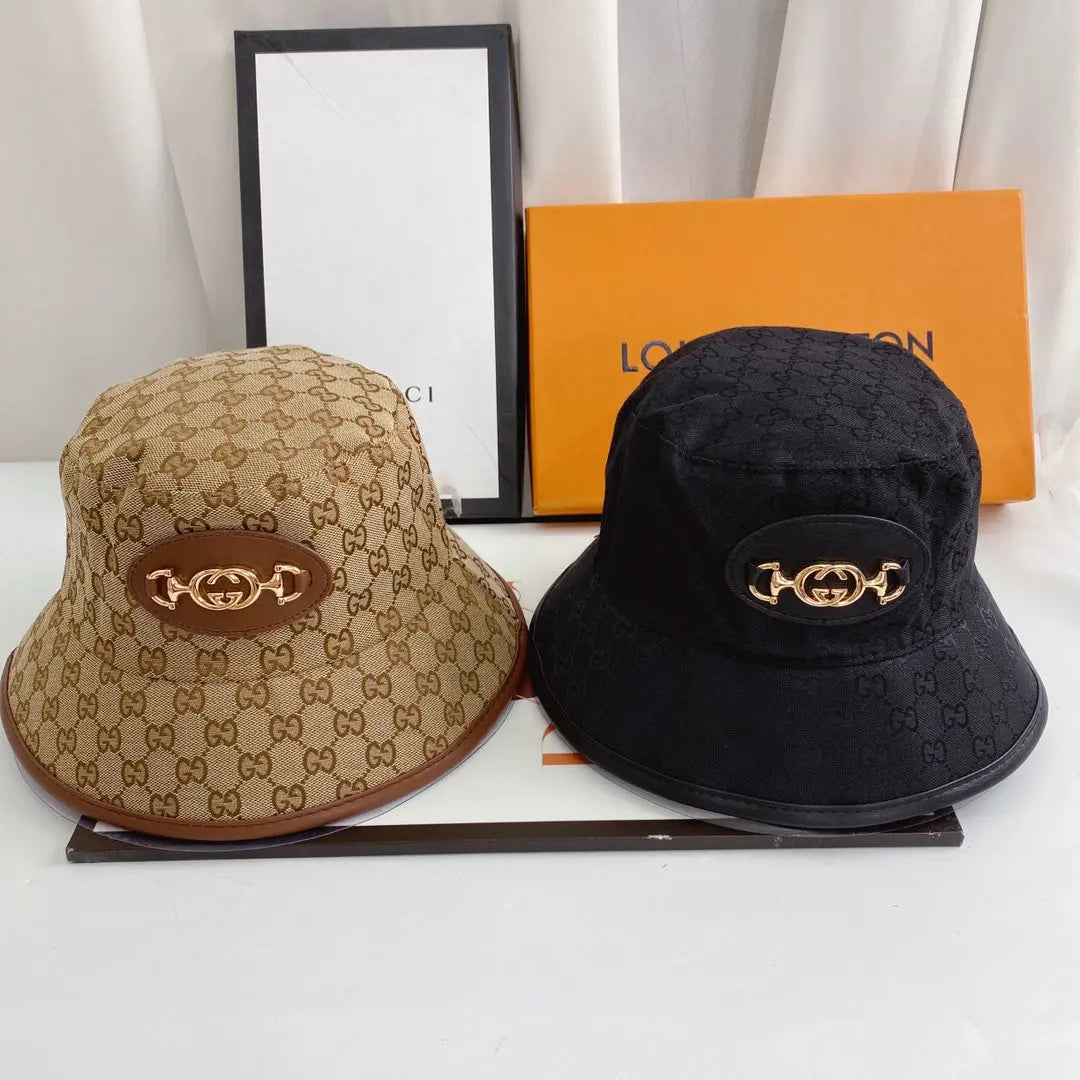 Classic GG Monogram Chain Bucket Hat-s2 mysite