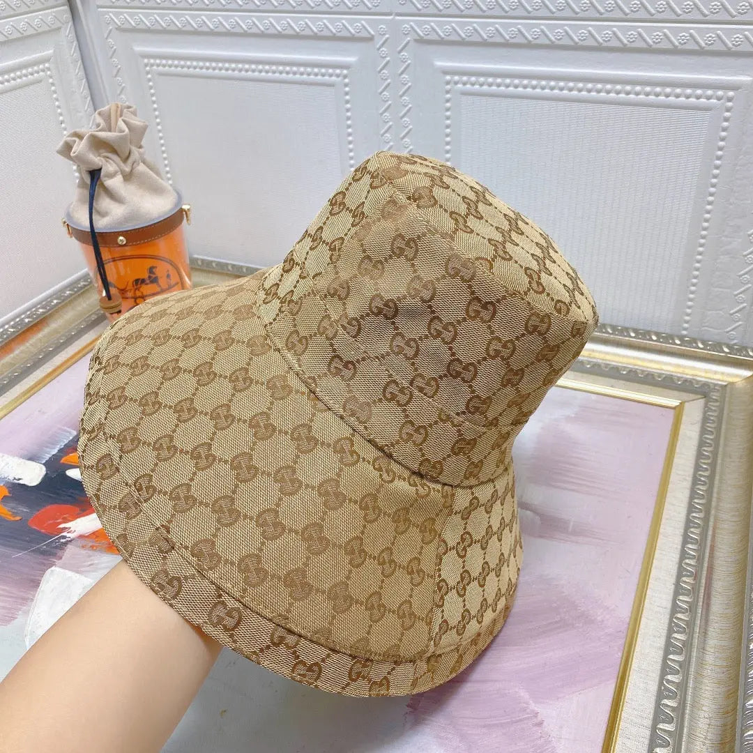 Classic GG Monogram Wide Brim Denim Hat-s2 mysite