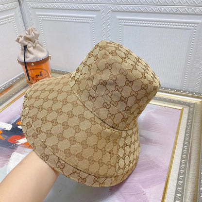 Classic GG Monogram Wide Brim Denim Hat-s2 mysite