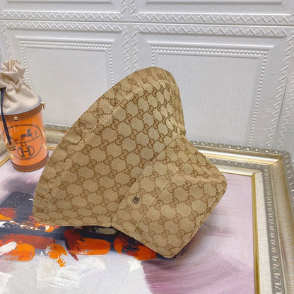 Classic GG Monogram Wide Brim Denim Hat-s2 mysite