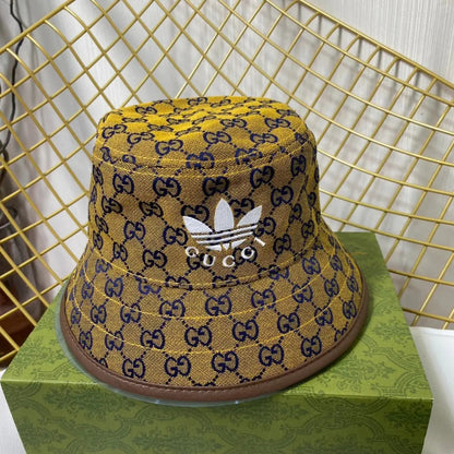 Classic x Adidas Joint Monogram Embroidered Bucket Hat-s2 mysite