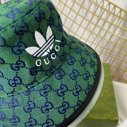 Classic x Adidas Joint Monogram Embroidered Bucket Hat-s2 mysite