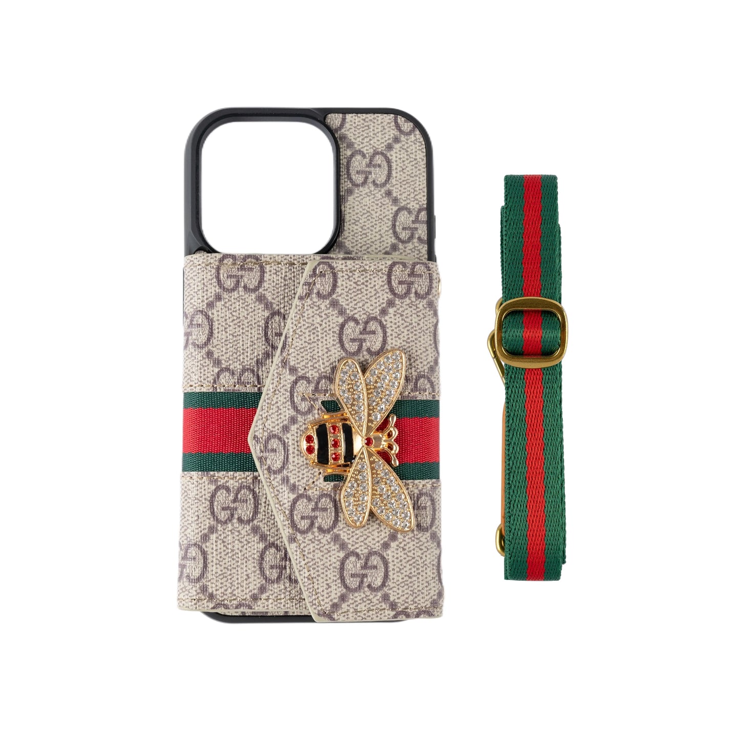 Premium Advanced Crossbody iPhone Case with Card Holder & Shoulder Strap-s2 mysite