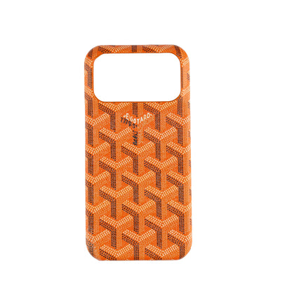 Luxury Textured Orange iPhone Case – Shockproof Stylish Protective Cover-s2 mysite