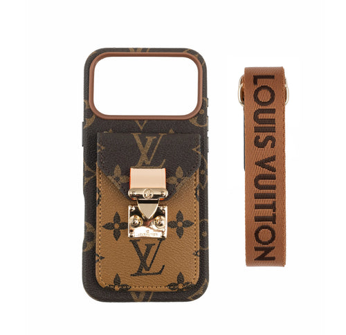 Luxury-Inspired Leather Card Pocket iPhone Case-s2 mysite