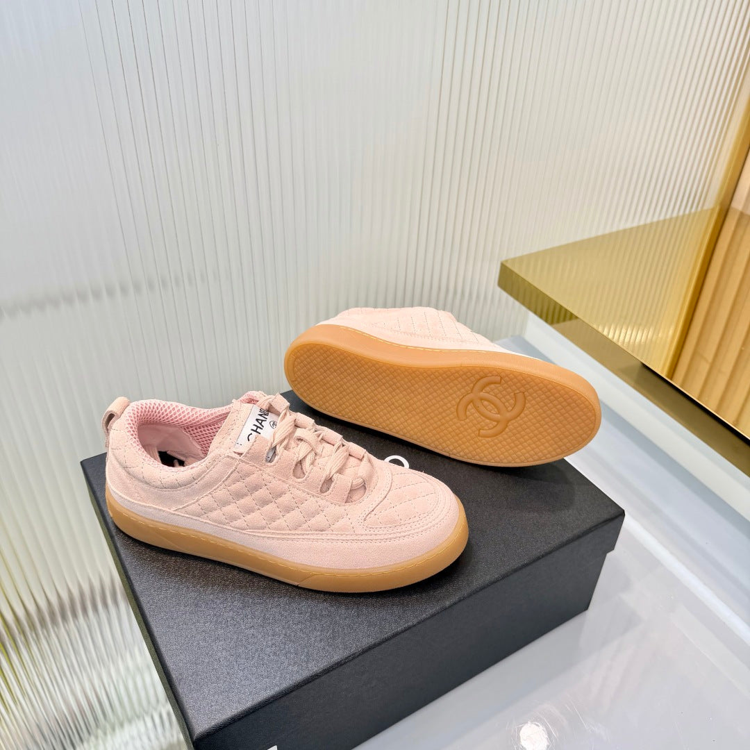 26S SNEAKERS IN LIGHT PINK SUEDE mysite