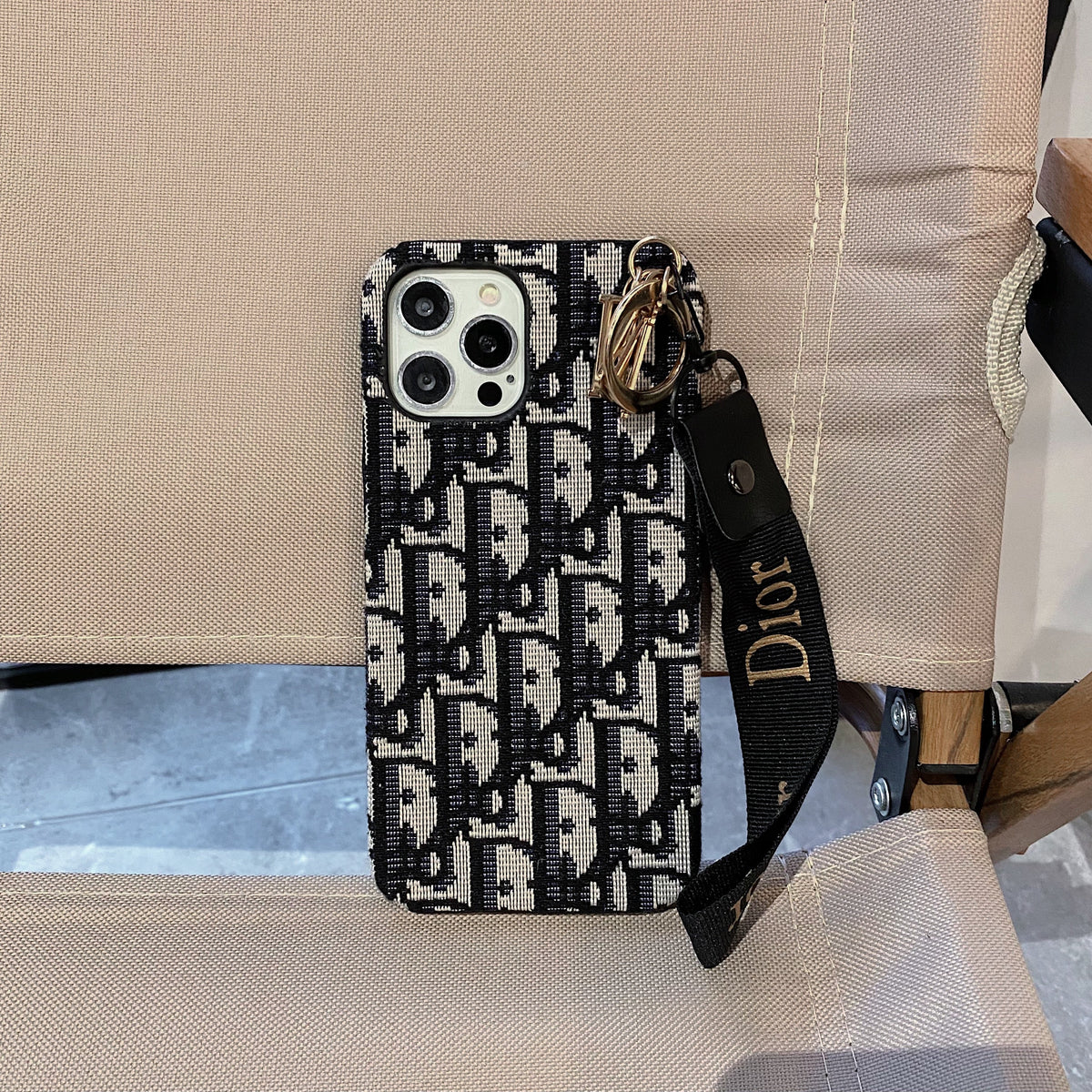 Fashion iPhone Case With Strap Black-GS240315 mysite
