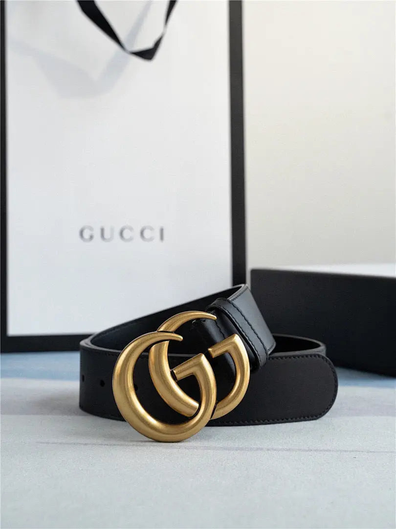 GG New Gold-Buckle Leather Belts for Men and Women-1 mysite
