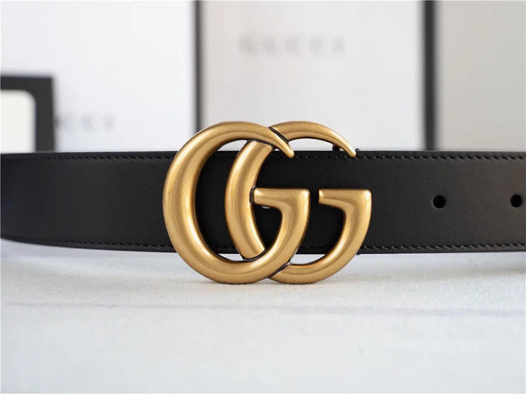 GG New Gold-Buckle Leather Belts for Men and Women-1 mysite