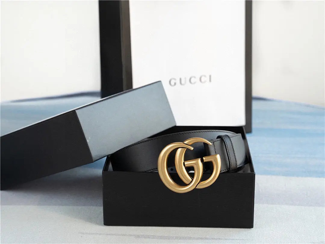 GG New Gold-Buckle Leather Belts for Men and Women-1 mysite