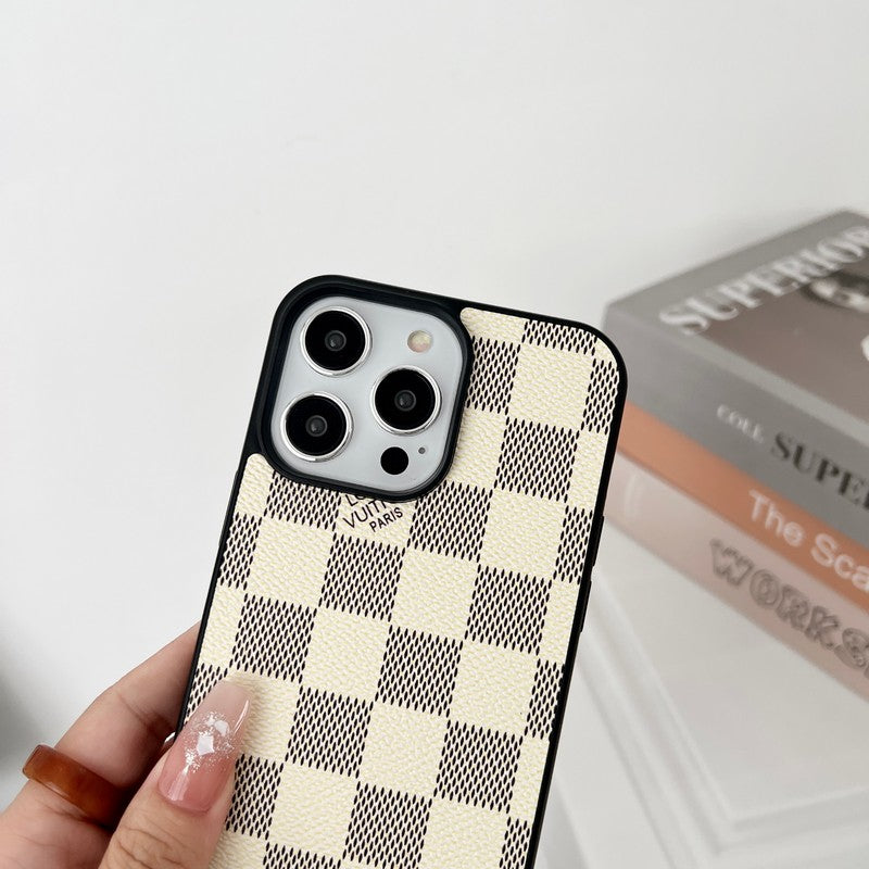 Luxury Black & White Crossbody iPhone Case mysite