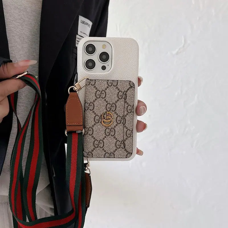 Premium Card Bag Crossbody Classic iPhone Case-s2 mysite