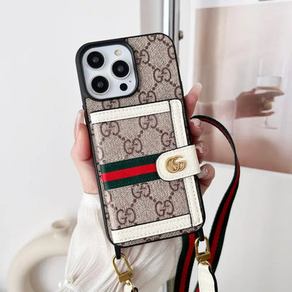 Premium Card Bag Chain Classic iPhone Case-s2 mysite