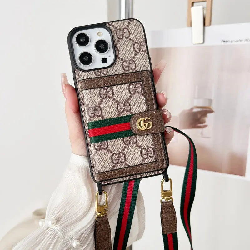 Premium Card Bag Chain Classic iPhone Case-s2 mysite