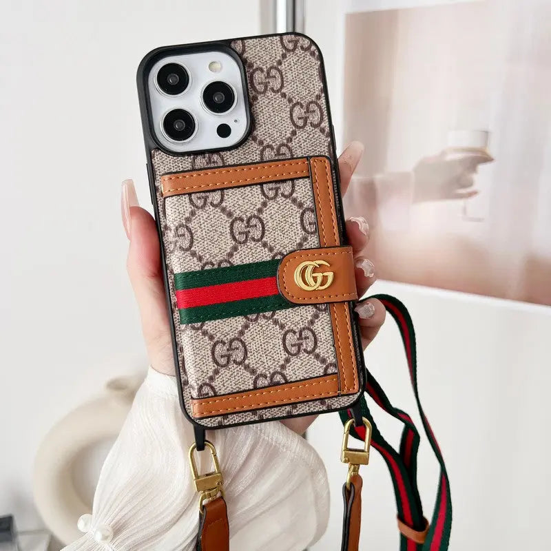 Premium Card Bag Chain Classic iPhone Case-s2 mysite