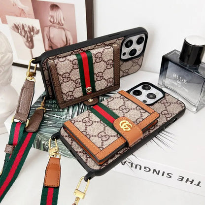 Premium Card Bag Chain Classic iPhone Case-s2 mysite