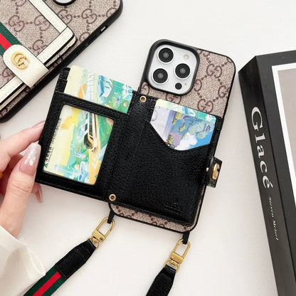 Premium Card Bag Chain Classic iPhone Case-s2 mysite