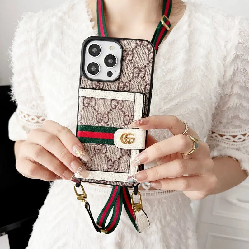 Premium Card Bag Chain Classic iPhone Case-s2 mysite