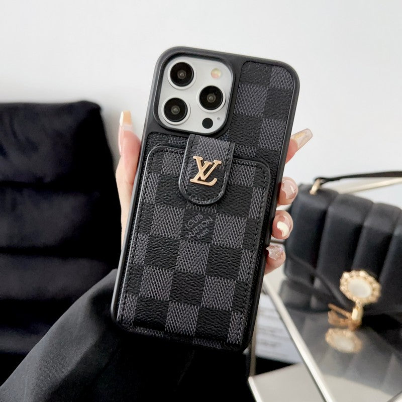 Luxury Black & White Card Bag iPhone Case mysite