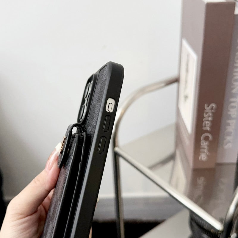 Luxury Black & White Card Bag iPhone Case mysite