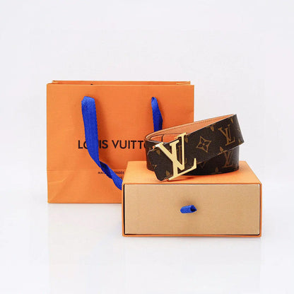 Luxury Monogram Belt with Gold Buckle-1 mysite
