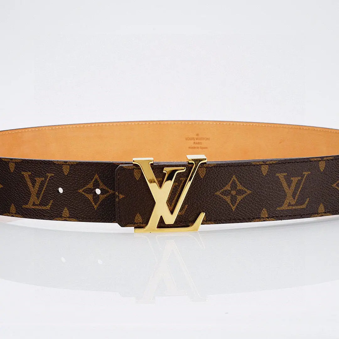Luxury Monogram Belt with Gold Buckle-1 mysite