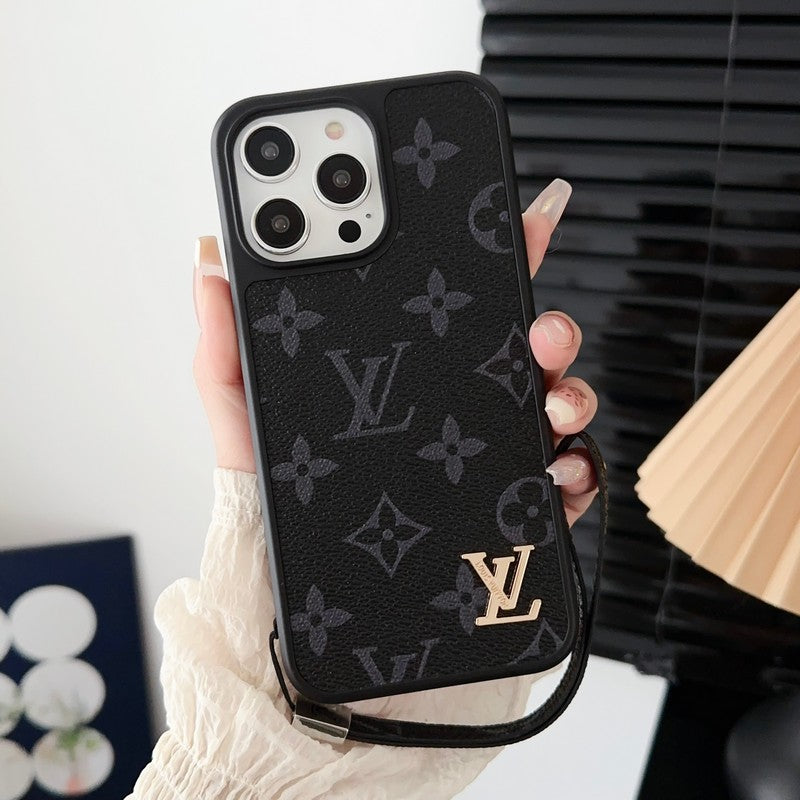 Luxury Black & White Hand Chain iPhone Case mysite
