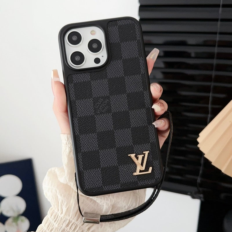Luxury Black & White Hand Chain iPhone Case mysite