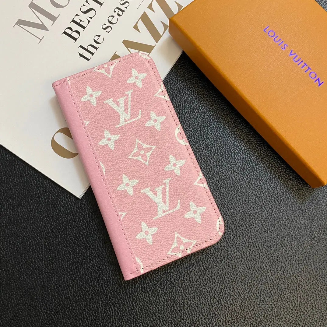 MONOGRAM LEATHER CARD COVER GALAXY CASE FOR SAMSUNG-1 mysite