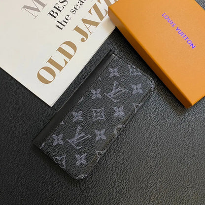 MONOGRAM LEATHER CARD COVER GALAXY CASE FOR SAMSUNG-1 mysite