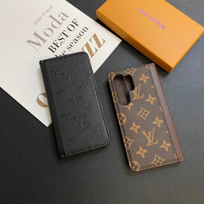 MONOGRAM LEATHER CARD COVER GALAXY CASE FOR SAMSUNG-1 mysite